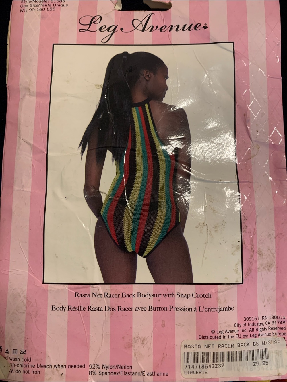 Net Racerback Bodysuit